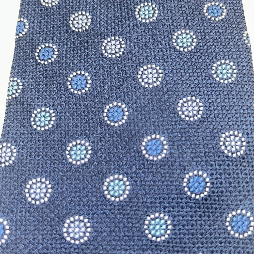 Brooks Brother Blue Circle Pattern Tie